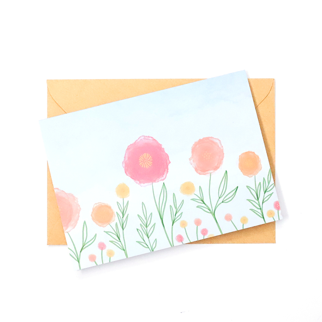 Watercolor Stationery